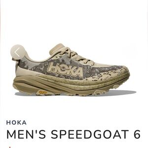 Hoka Men's Speedgoat 6 Trail Runners